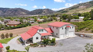 View of mountain backdrop