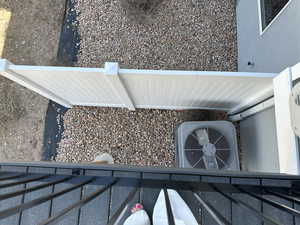 Exterior view of stucco siding