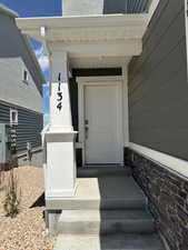 View of entrance to property