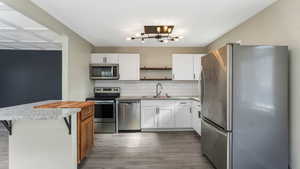 Updated kitchen.