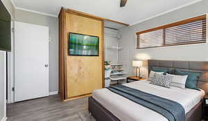 Bedroom 3 virtually staged.
