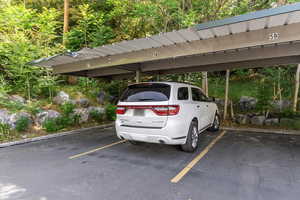Parking space #58  located East of the Building