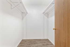 Primary walk in closet