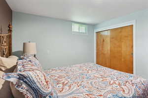 Bedroom featuring a closet