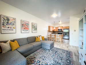 Living Back to Dining/ Kitchen