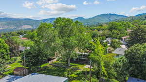 View of mountain background