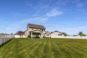 View of back of property