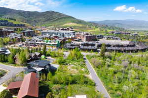 Drone / aerial view of mountains