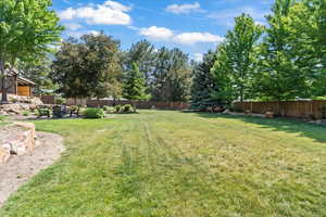 large FLAT yard