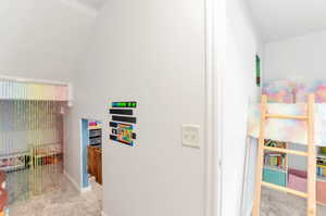 Hall with carpet