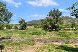 Mountain view featuring rural landscape