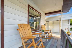 View of porch