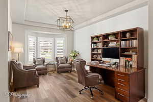 Virtually Staged, flex room can be office, formal, den.
