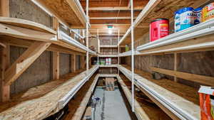 View of storage