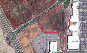 Map / location featuring property boundaries highlighted