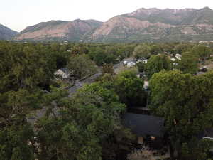 View of mountain backdrop