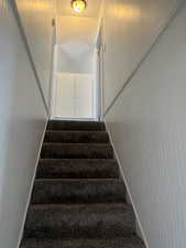 View of stairs