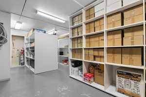 View of storage