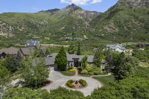 View of mountain backdrop