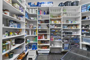 View of storage area