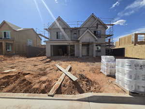 View of property in mid-construction