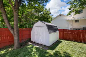 View of shed