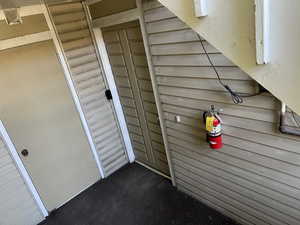 View of property entrance