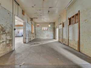 View of basement