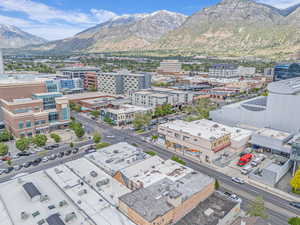 View of urban area featuring a mountainous background