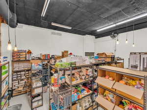 View of storage