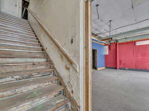 View of staircase