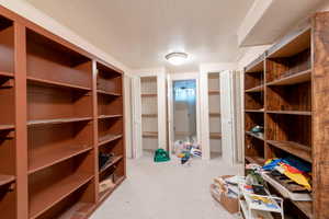 View of storage room