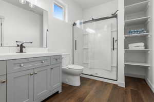 Apartment primary bedroom attached ensuite