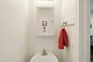 Bathroom with a sink