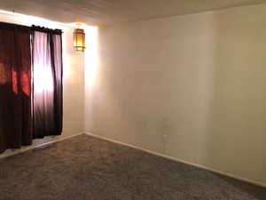 Bedroom with New carpet & New window & New paint  & New window curtains