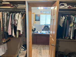 View of closet