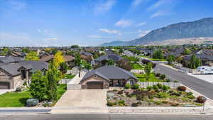 Corner lot in an established neighborhood.