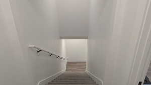 Staircase to basement
