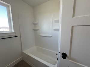 Bathroom with baseboards