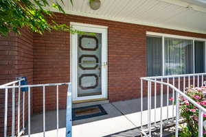 Front porch of home view 1