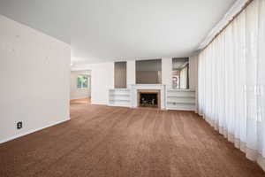 View of living room from entry