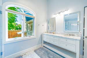 Double Vanity Master Bath
