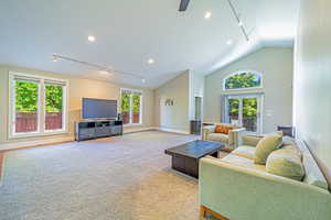 Lots of light and windows