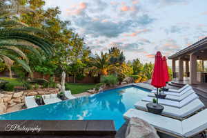 View of swimming pool
