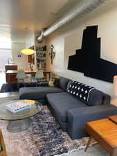 View of living area