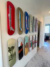 Primary bedroom hallway