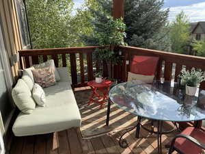 Covered Deck Space