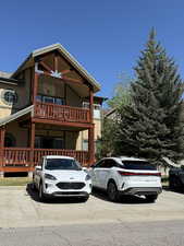 Top Floor Balcony Belongs to this Unit; Open Parking Below it