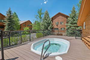 Community hot tub