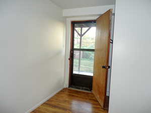 Basement entrance.
